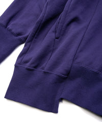 Hard Twist Yarn Heavy Pile Over Size Foodie - PURPLE