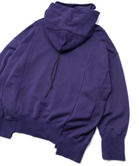 Hard Twist Yarn Heavy Pile Over Size Foodie - PURPLE