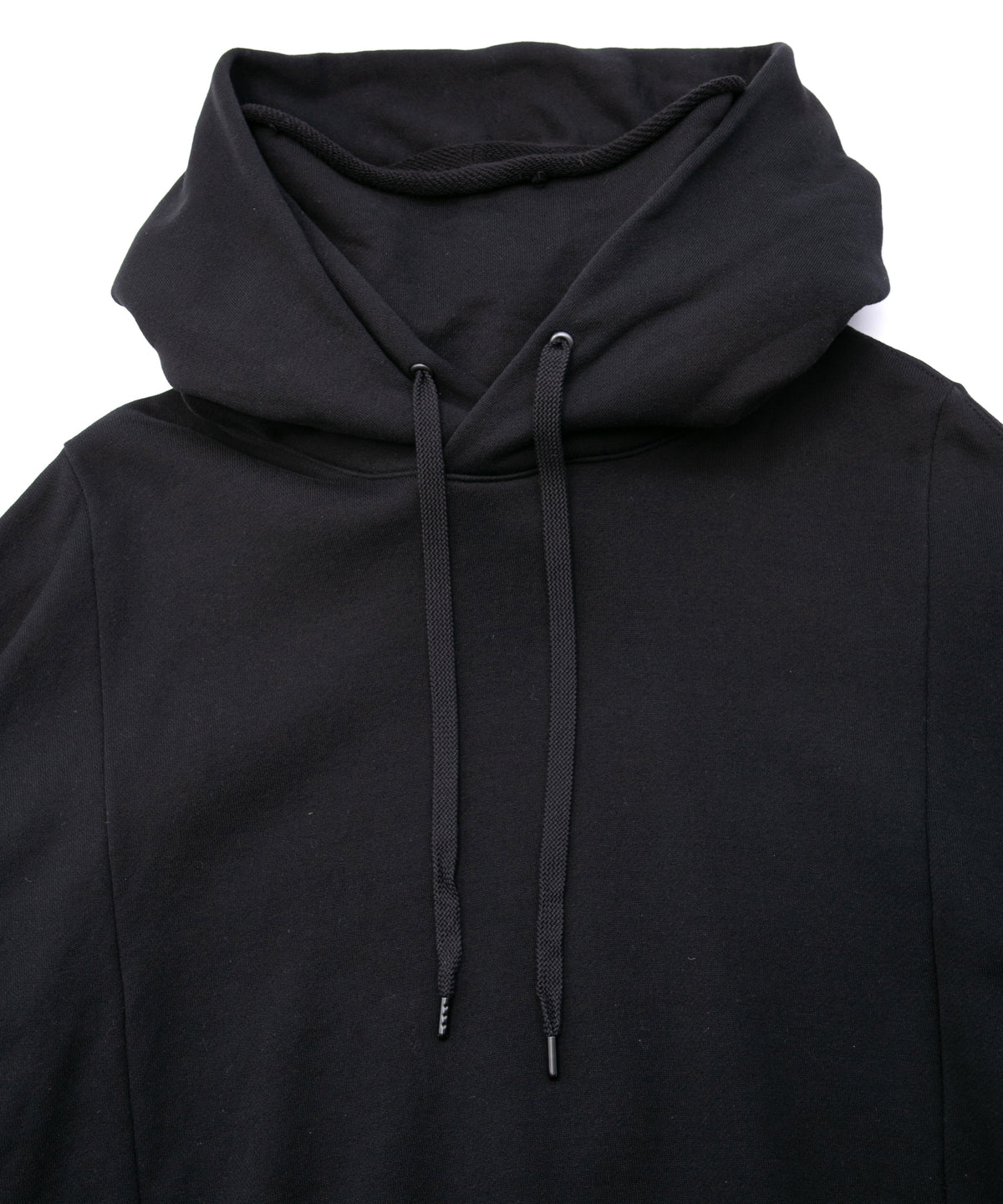 Hard Twist Yarn Heavy Pile Over Size Foodie - BLACK