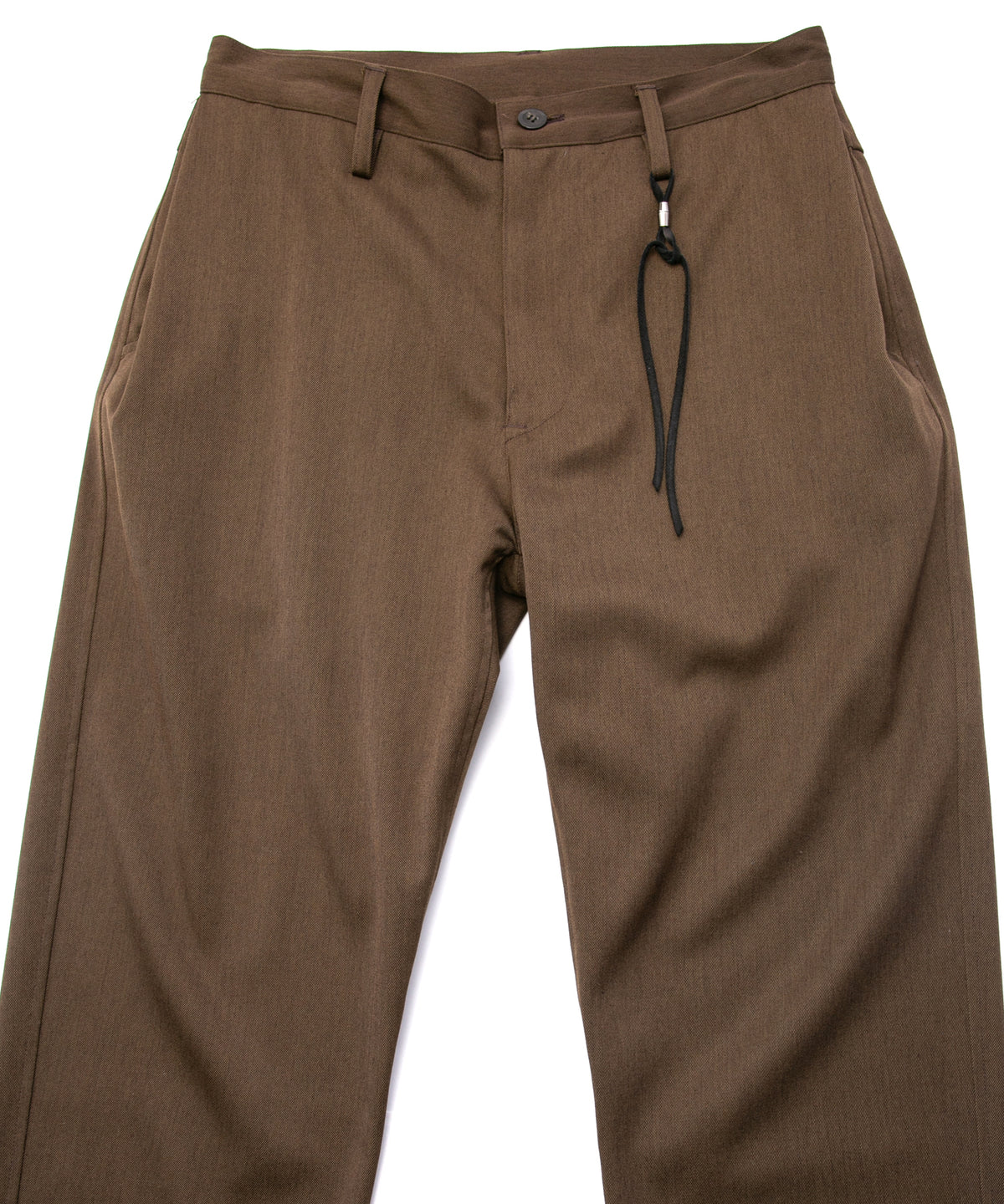 Washable High Density Wool polyethylene Twill Chino Pants - KHAKI