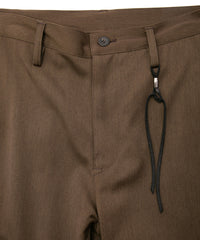 Washable High Density Wool polyethylene Twill Chino Pants - KHAKI