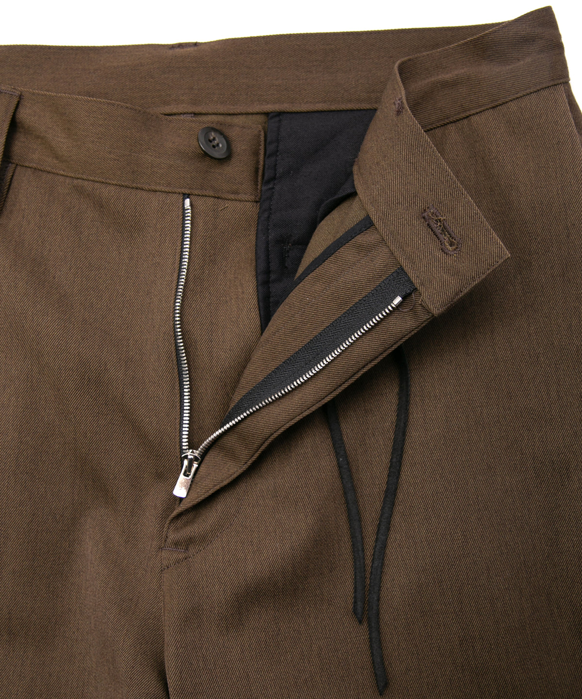 Washable High Density Wool polyethylene Twill Chino Pants - KHAKI