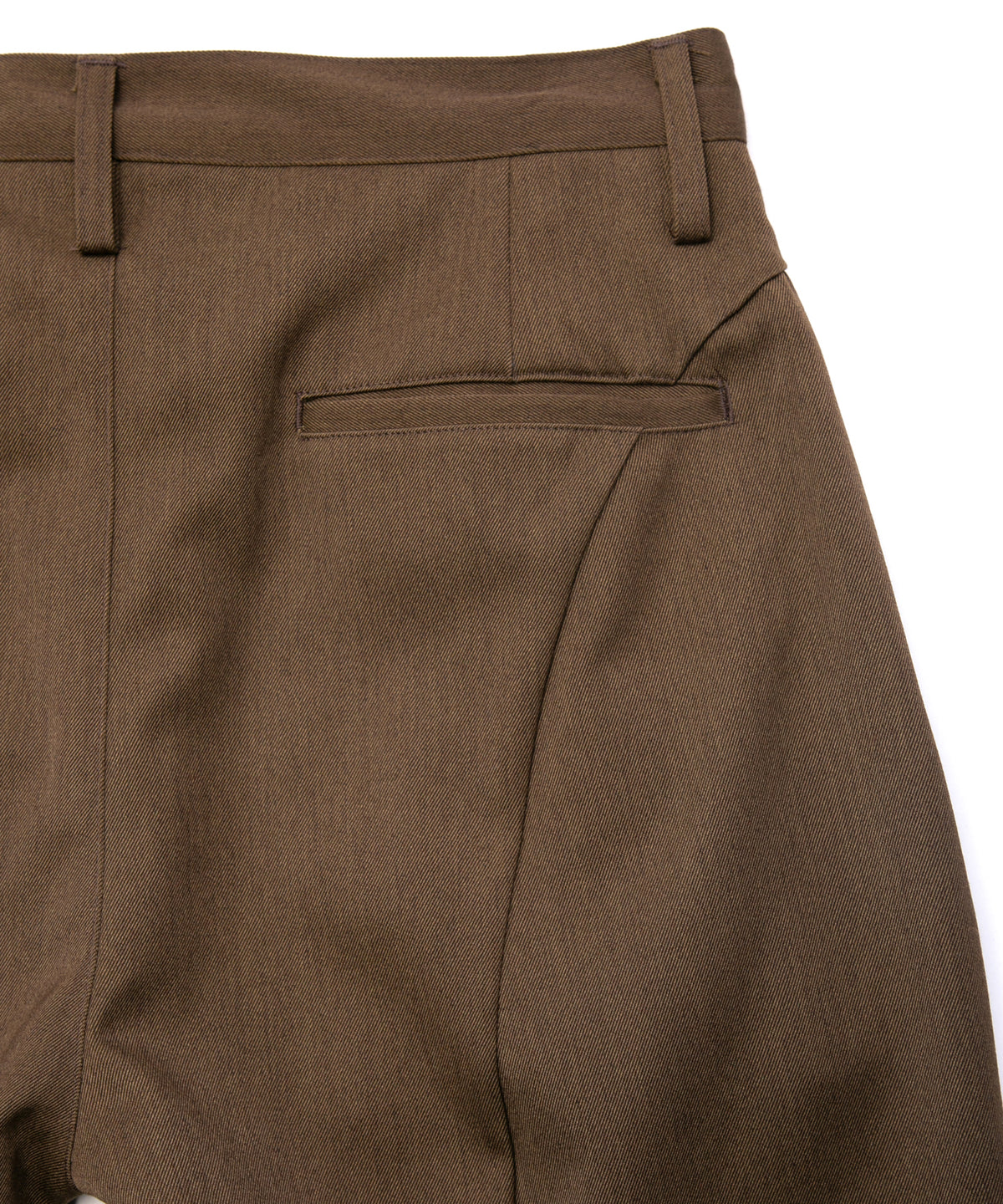 Washable High Density Wool polyethylene Twill Chino Pants - KHAKI