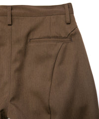 Washable High Density Wool polyethylene Twill Chino Pants - KHAKI