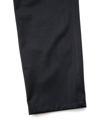 Washable High Density Wool polyethylene Twill Chino Pants - BLACK
