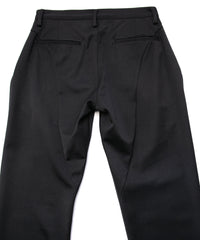 Washable High Density Wool polyethylene Twill Chino Pants - BLACK