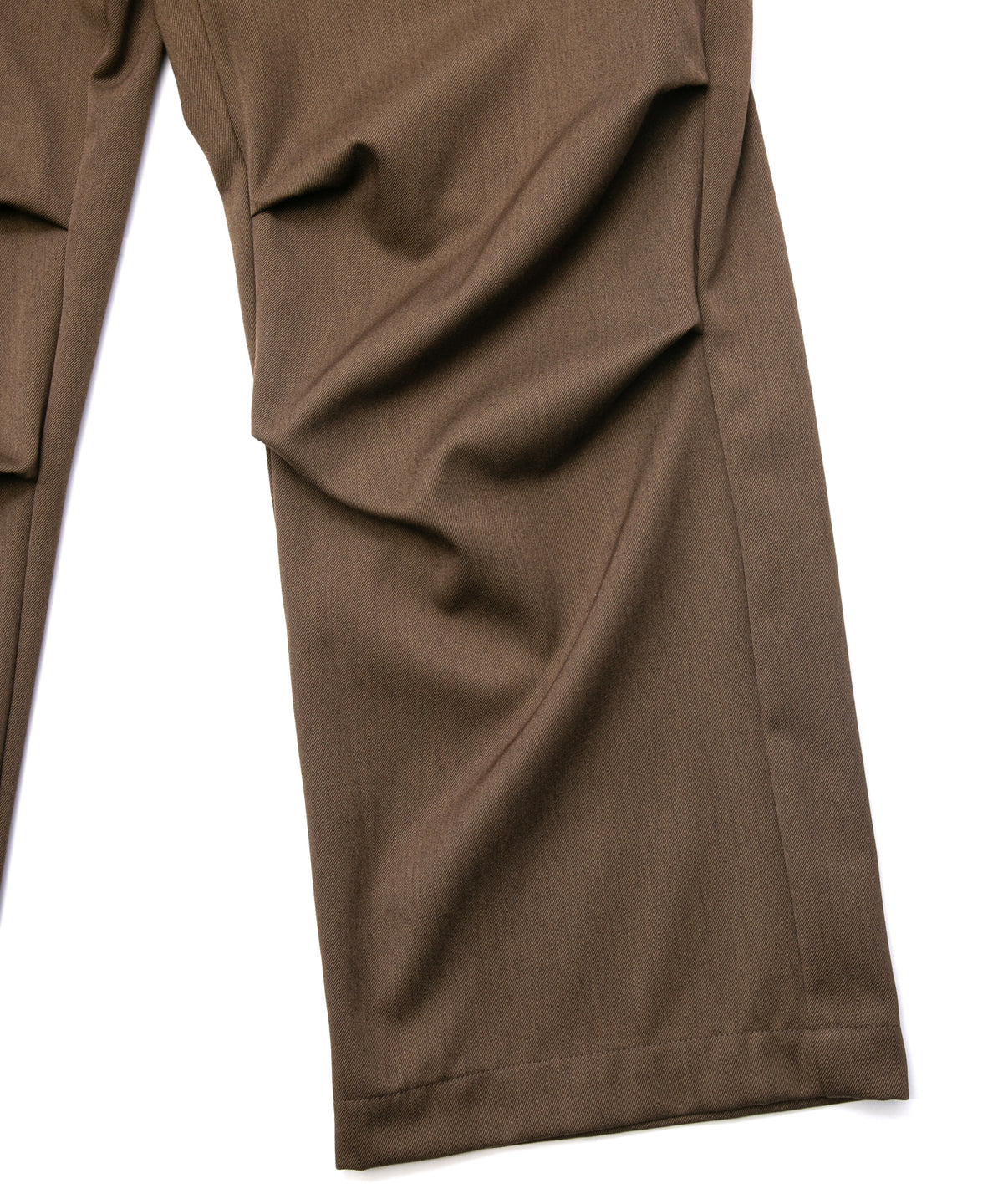 Washable High Density Wool polyethylene Twill Cargo Pants - KHAKI