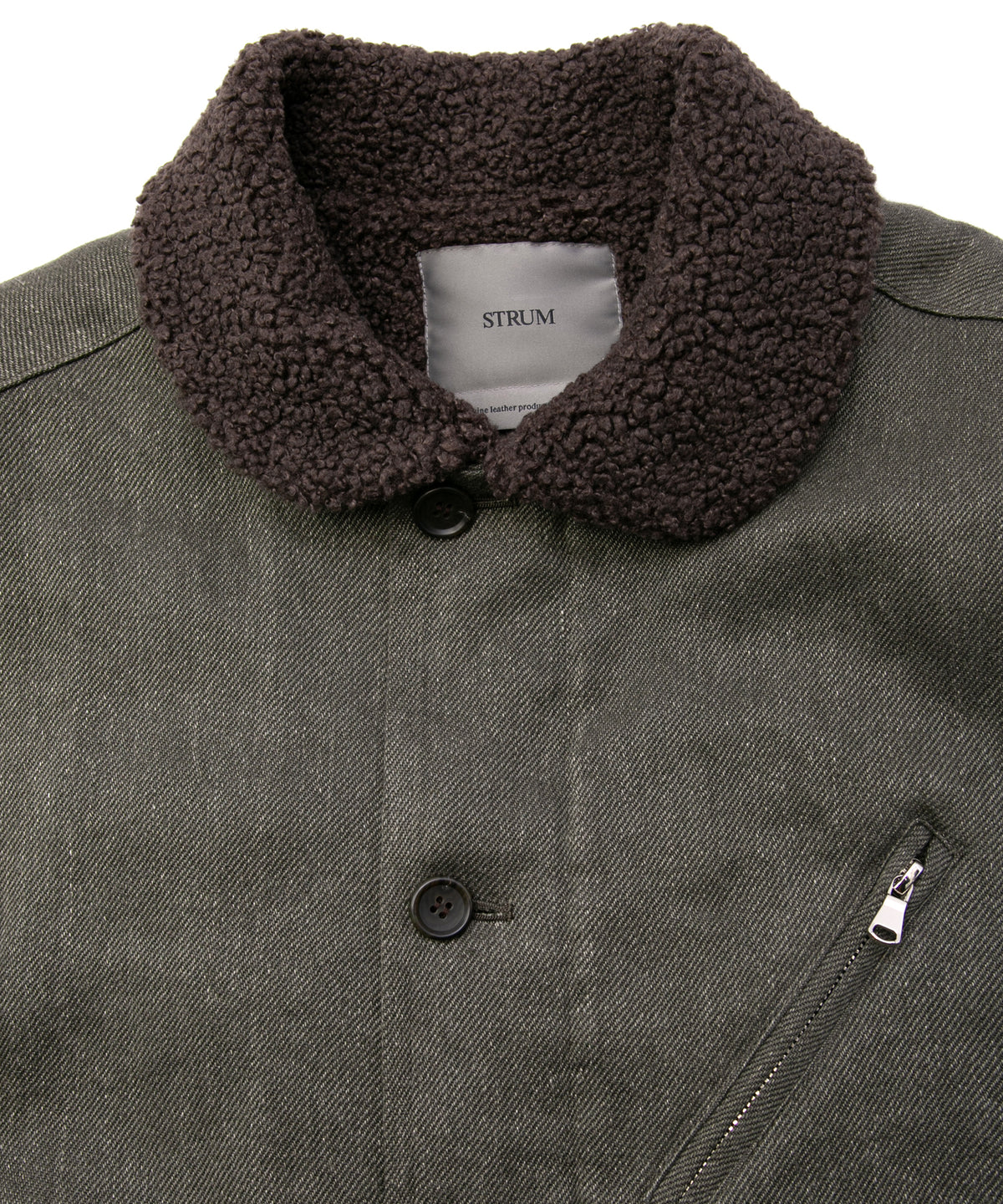 Sulfur Dyed Cotton Linen Washer Deck Vest - KHAKI