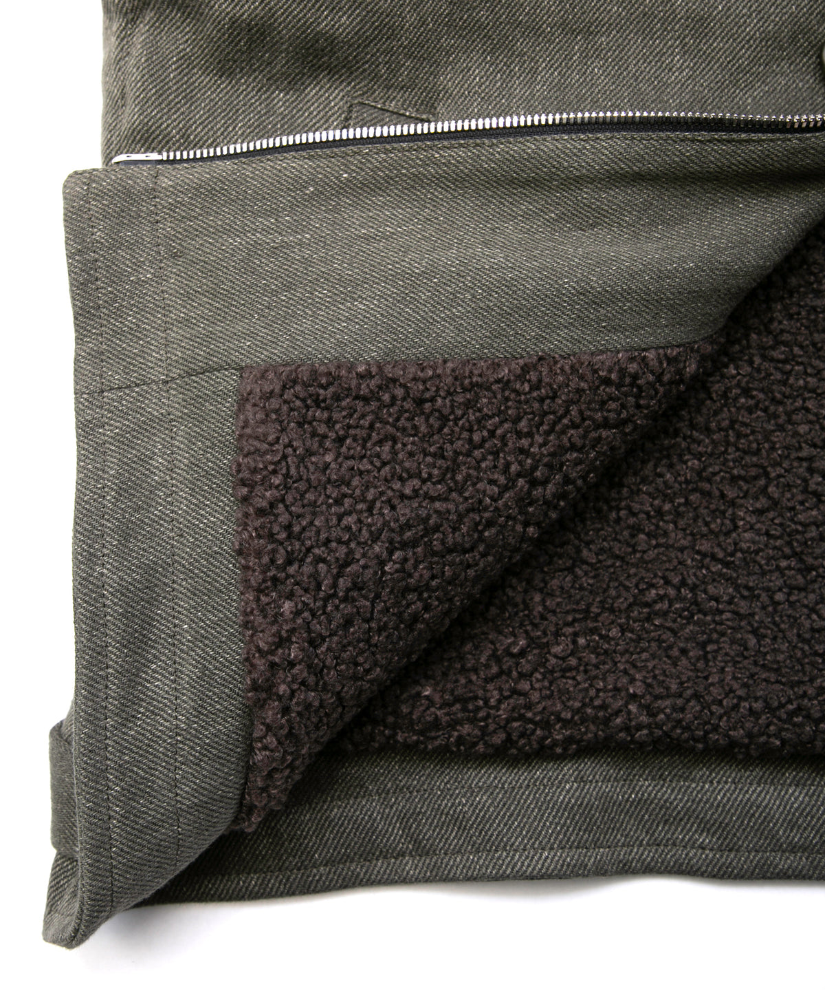 Sulfur Dyed Cotton Linen Washer Deck Vest - KHAKI