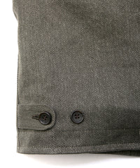 Sulfur Dyed Cotton Linen Washer Deck Vest - KHAKI