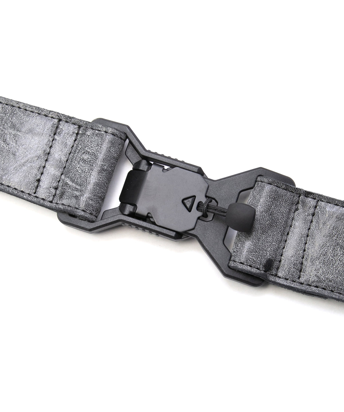 Waxed Pit Vegetable Full Tanned Shrank Horse hide body bag - WHITE