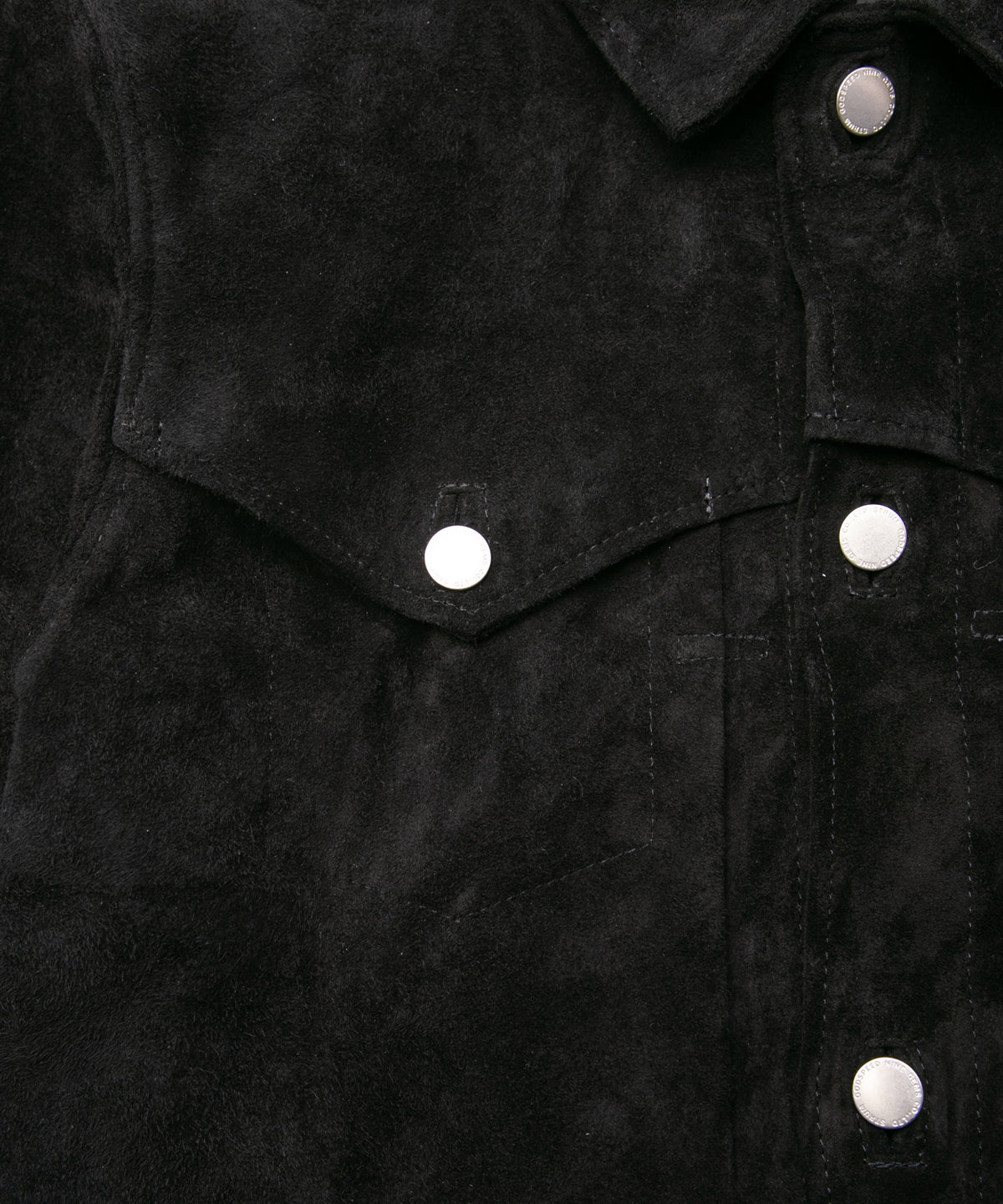 Oil Calf Suede G Jean Blouson DEAN ORIGINAL -BLACK