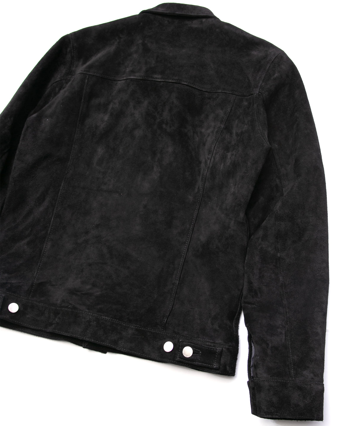 Oil Calf Suede G Jean Blouson DEAN ORIGINAL -BLACK
