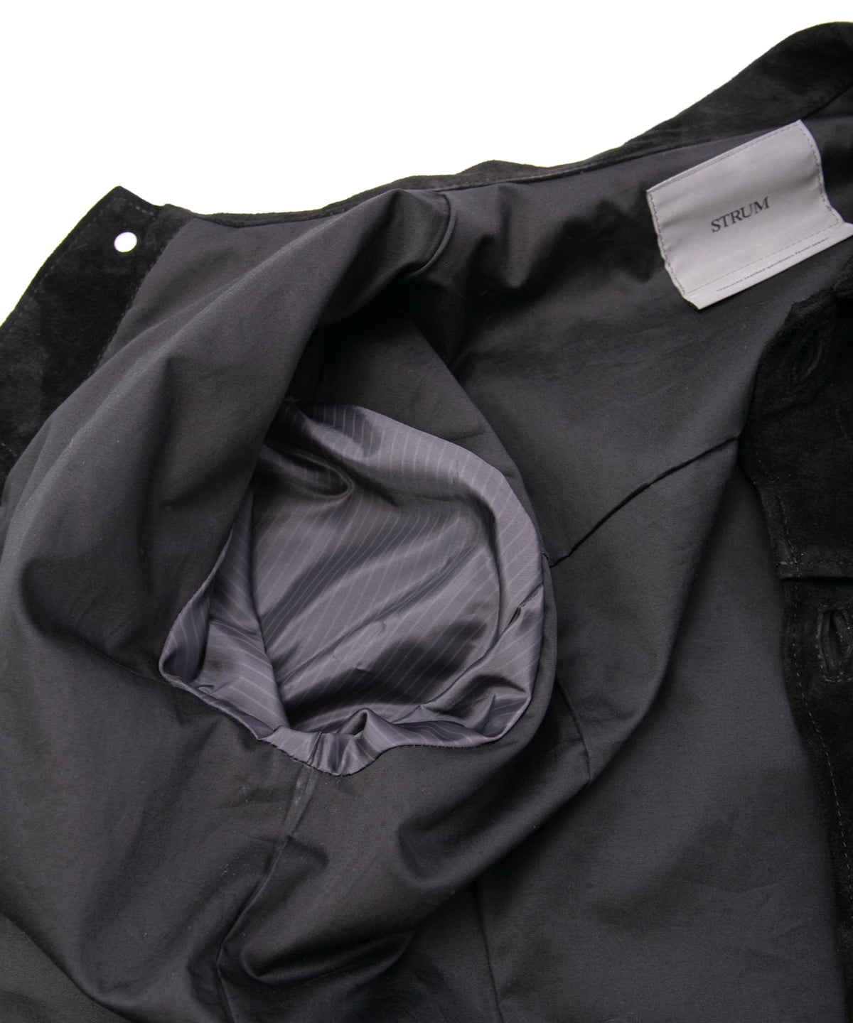 Oil Calf Suede G Jean Blouson DEAN ORIGINAL -BLACK