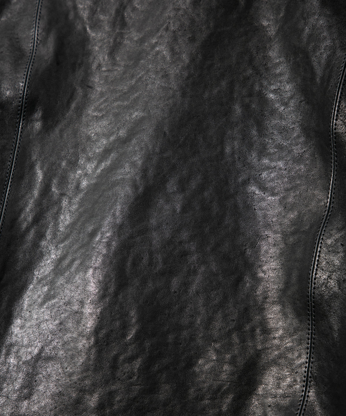 Pit Vegetable Full Tanned Shrunken Horsehide HI-FLYER Double Riders Grande Fit - BLACK