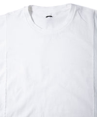 画像をギャラリービューアに読み込む, 30/- ナチュラルソフト天竺 ワイド Tシャツ（オーバーサイズ） - WHITE