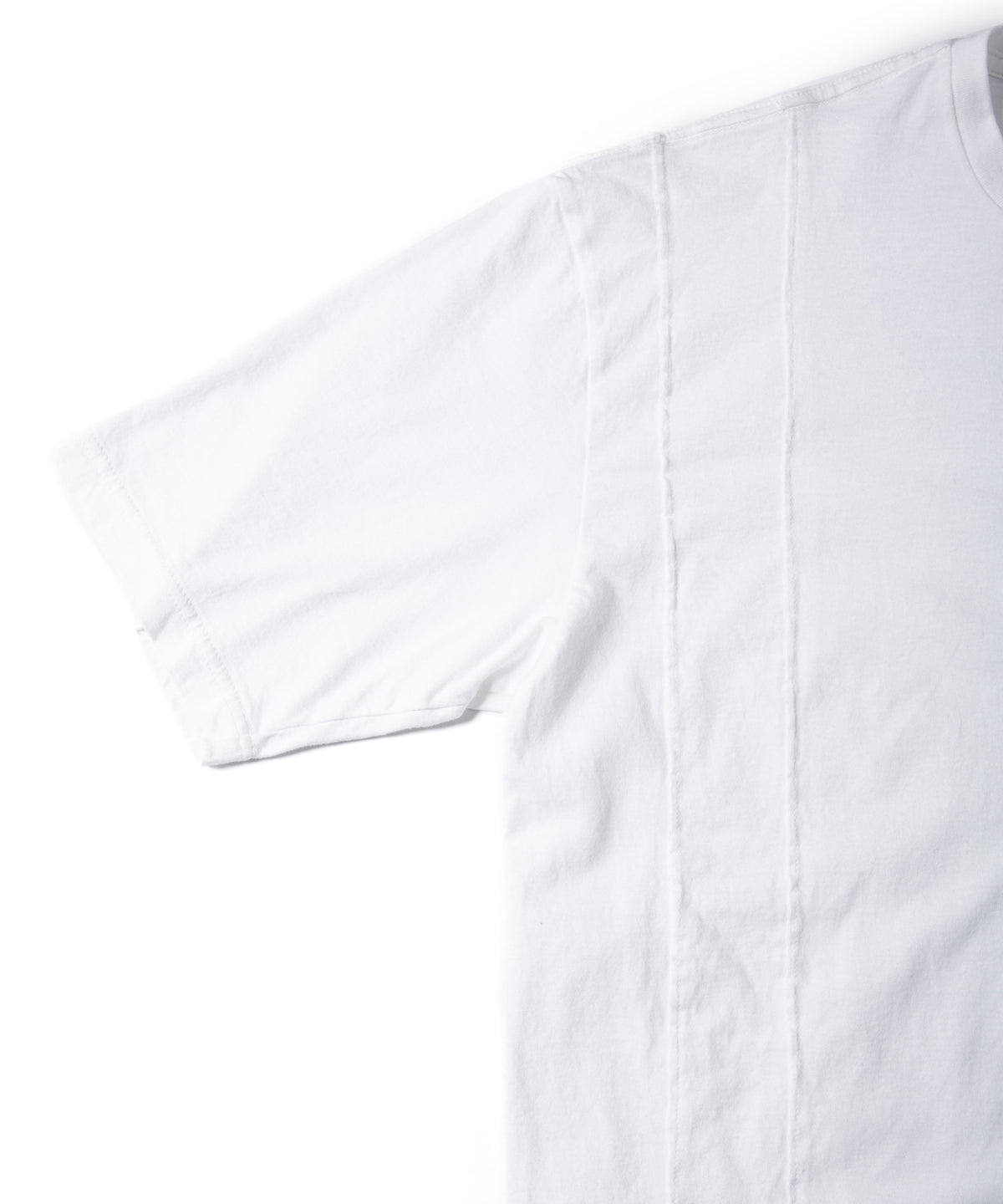 30/- ナチュラルソフト天竺 ワイド Tシャツ（オーバーサイズ）- WHITE