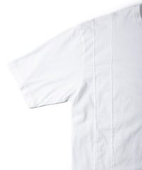 30/- ナチュラルソフト天竺 ワイド Tシャツ（オーバーサイズ）- WHITE