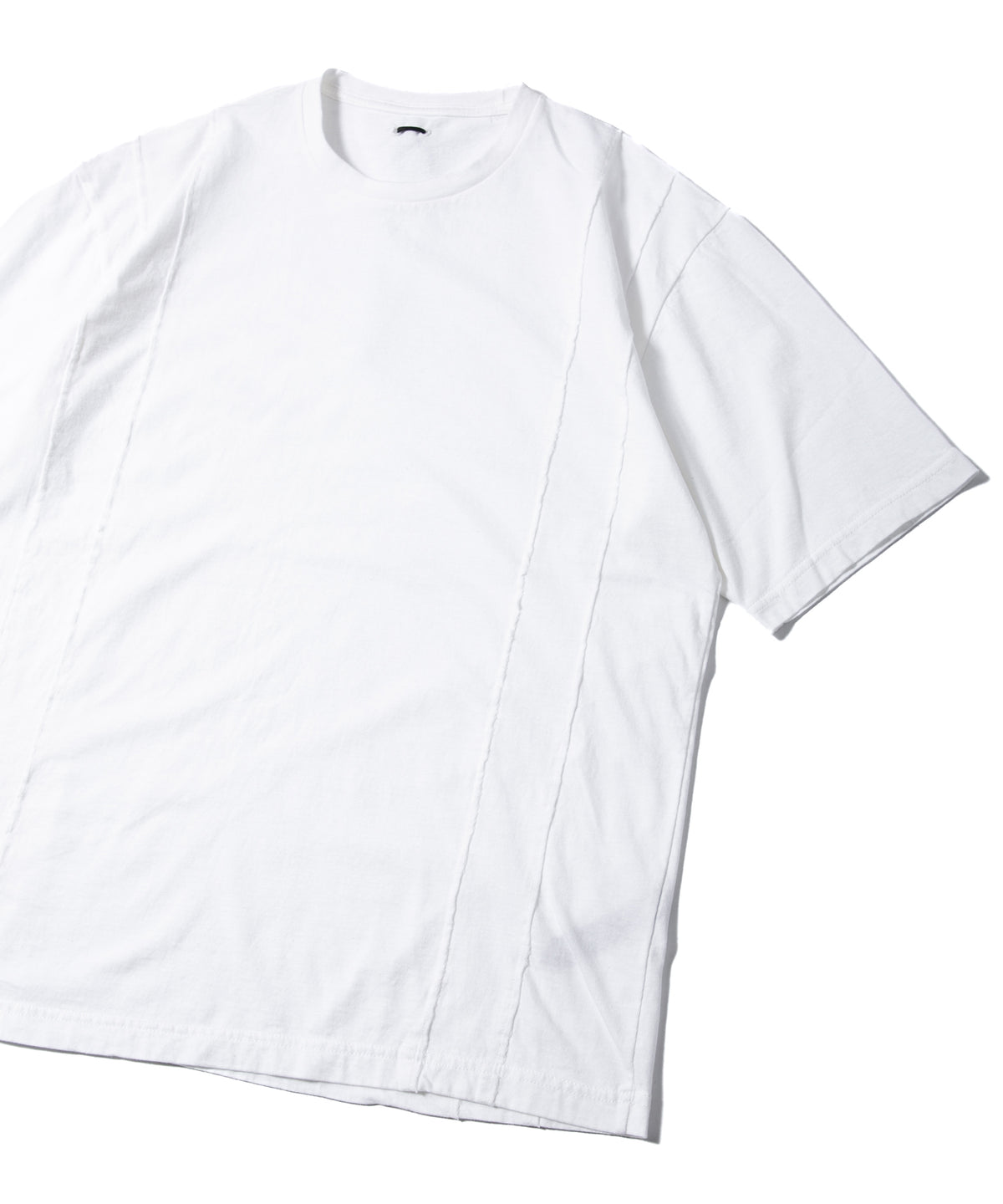 30/- ナチュラルソフト天竺 ワイド Tシャツ（オーバーサイズ）- WHITE