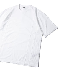 30/- ナチュラルソフト天竺 ワイド Tシャツ（オーバーサイズ）- WHITE