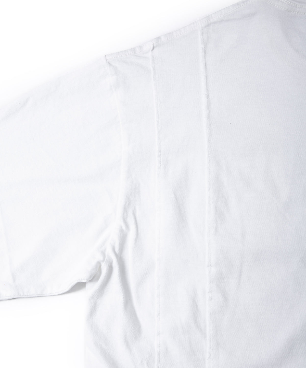 30/- ナチュラルソフト天竺 ワイド Tシャツ（オーバーサイズ）- WHITE