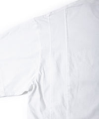 30/- ナチュラルソフト天竺 ワイド Tシャツ（オーバーサイズ）- WHITE