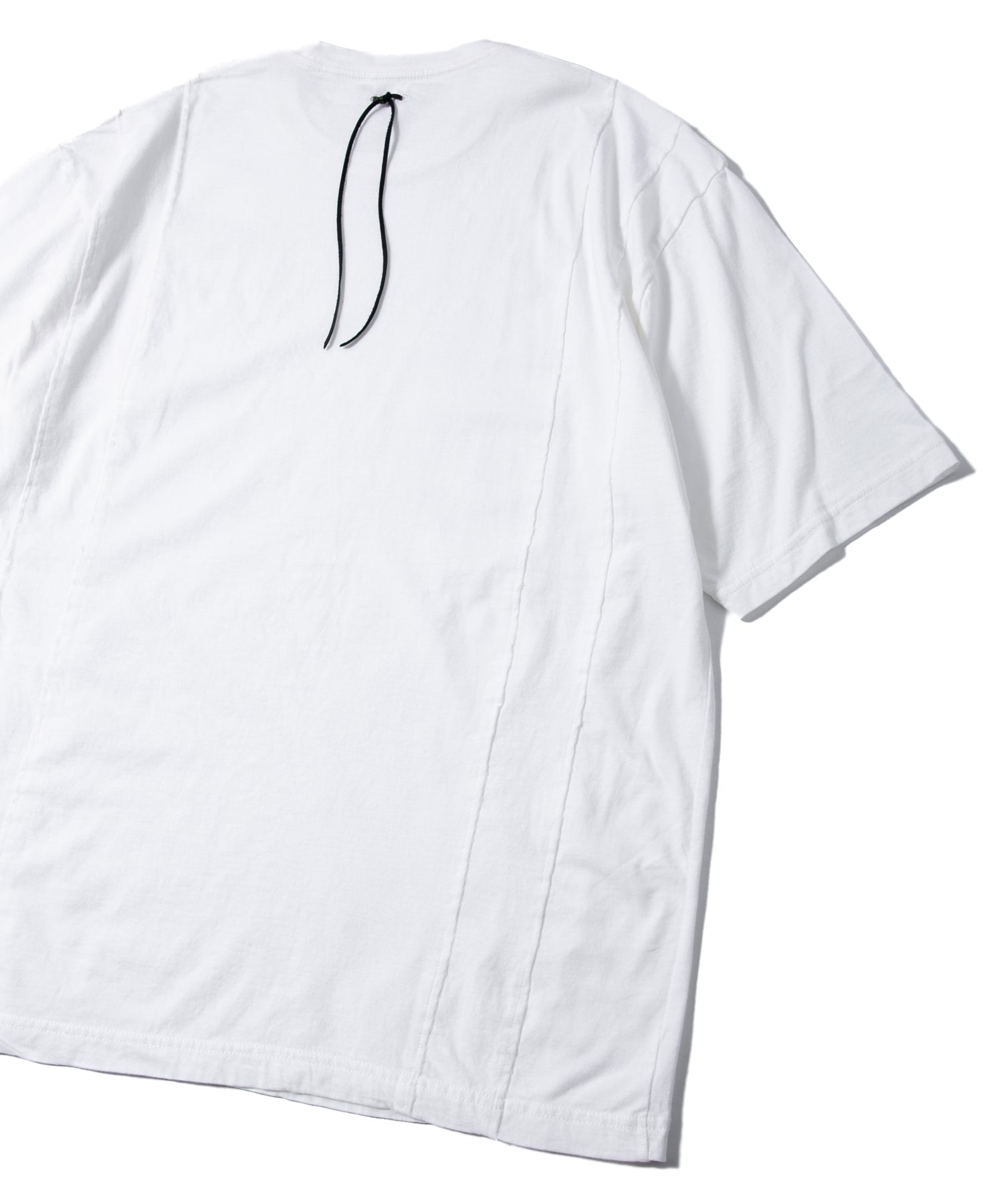 30/- ナチュラルソフト天竺 ワイド Tシャツ（オーバーサイズ）- WHITE