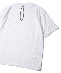 30/- ナチュラルソフト天竺 ワイド Tシャツ（オーバーサイズ）- WHITE
