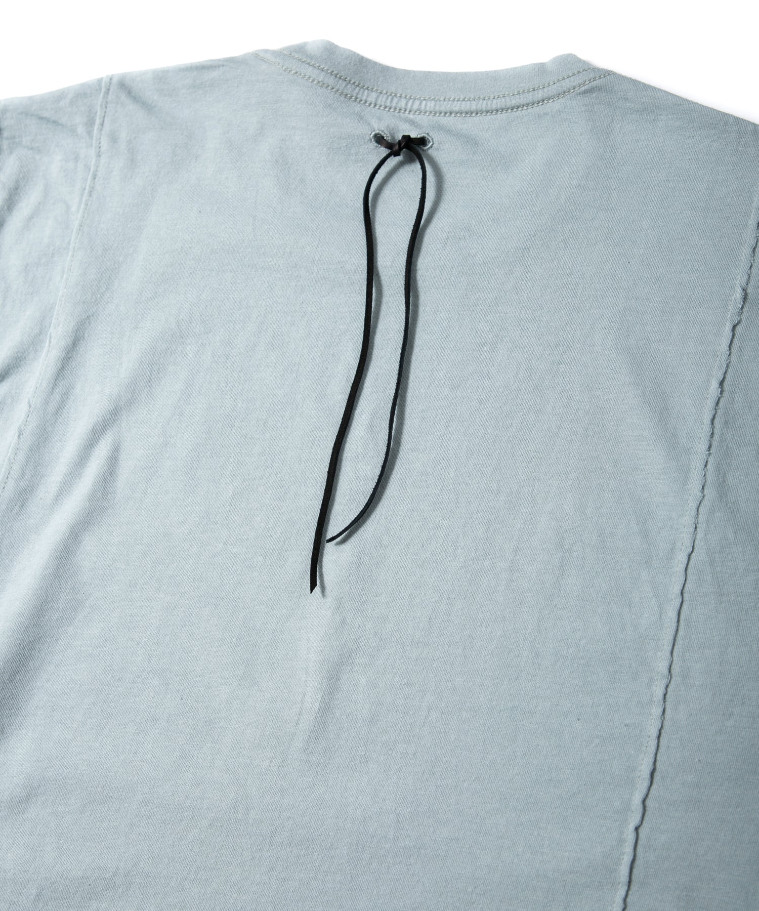 画像をギャラリービューアに読み込む, 30/- ナチュラルソフト天竺 ワイド Tシャツ（オーバーサイズ） - GRAY GREEN