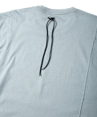 画像をギャラリービューアに読み込む, 30/- ナチュラルソフト天竺 ワイド Tシャツ（オーバーサイズ） - GRAY GREEN