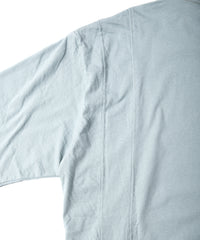 30/- ナチュラルソフト天竺 ワイド Tシャツ（オーバーサイズ） - SAND GREEN