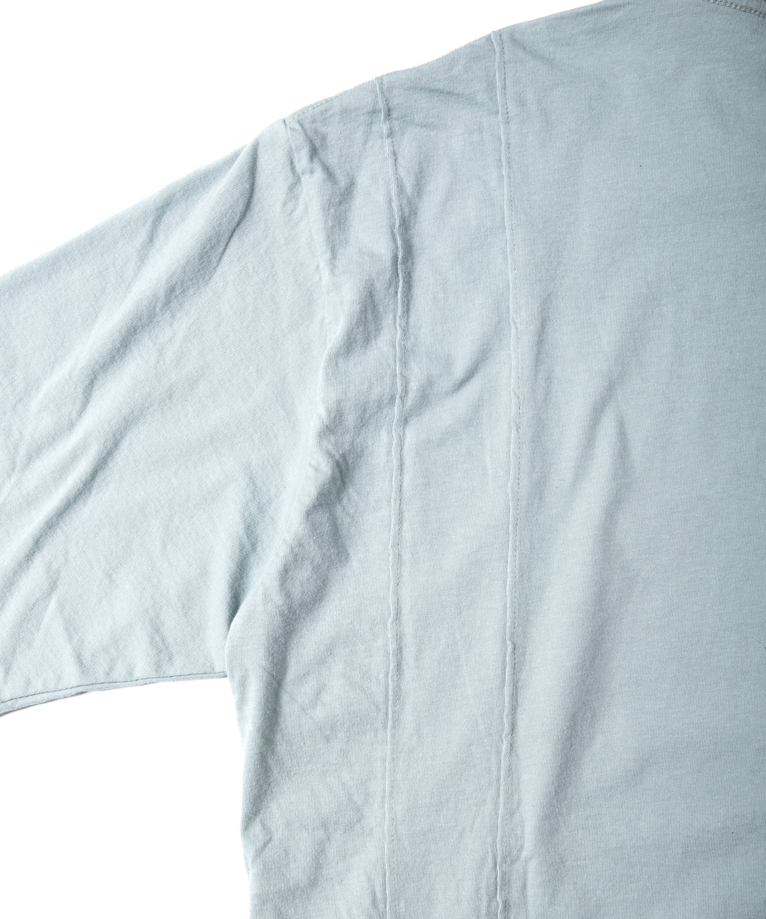 画像をギャラリービューアに読み込む, 30/- ナチュラルソフト天竺 ワイド Tシャツ（オーバーサイズ） - GRAY GREEN