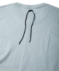 Natural Soft Cotton Crew Neck T-shirt (Just Fit) - GRAY GREEN