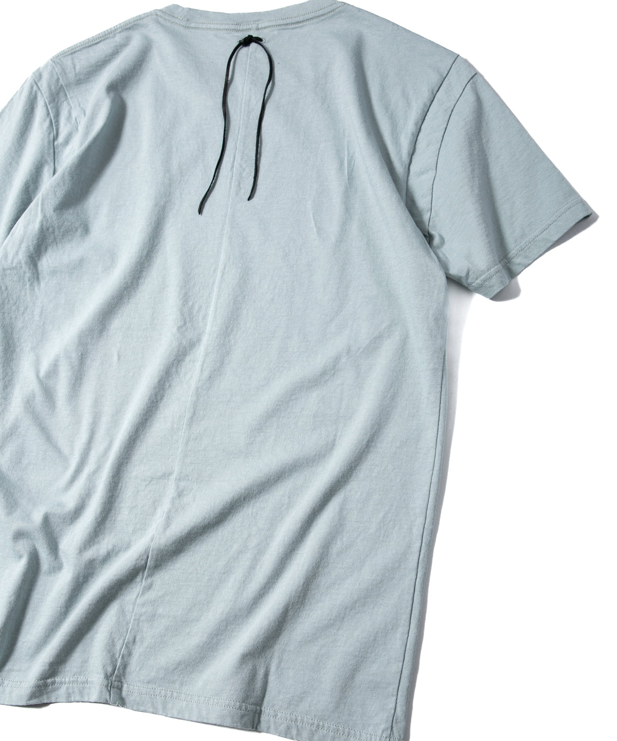 Natural Soft Cotton Crew Neck T-shirt (Just Fit) - GRAY GREEN