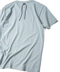 Natural Soft Cotton Crew Neck T-shirt (Just Fit) - GRAY GREEN