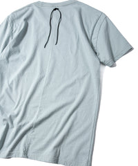 画像をギャラリービューアに読み込む, 30/-ナチュラルソフト天竺 クルーネック Tシャツ（ジャストフィット） - GRAY GREEN