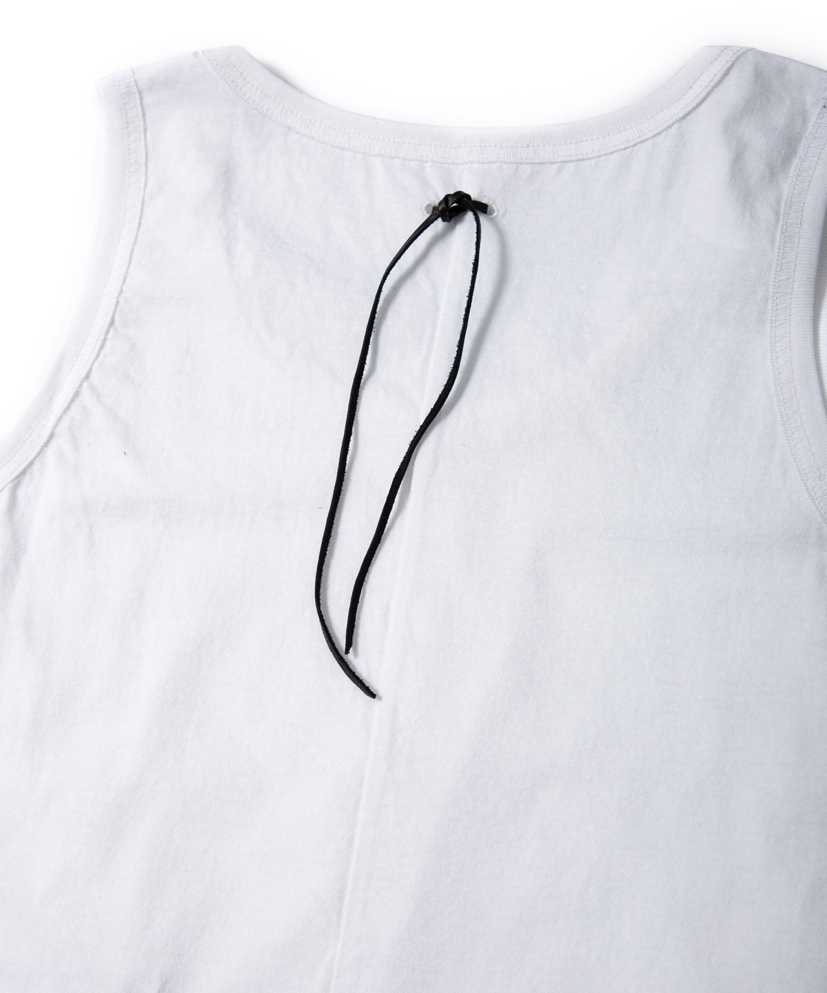 Natural Soft Cotton Tank Top (tight fit) - WHITE