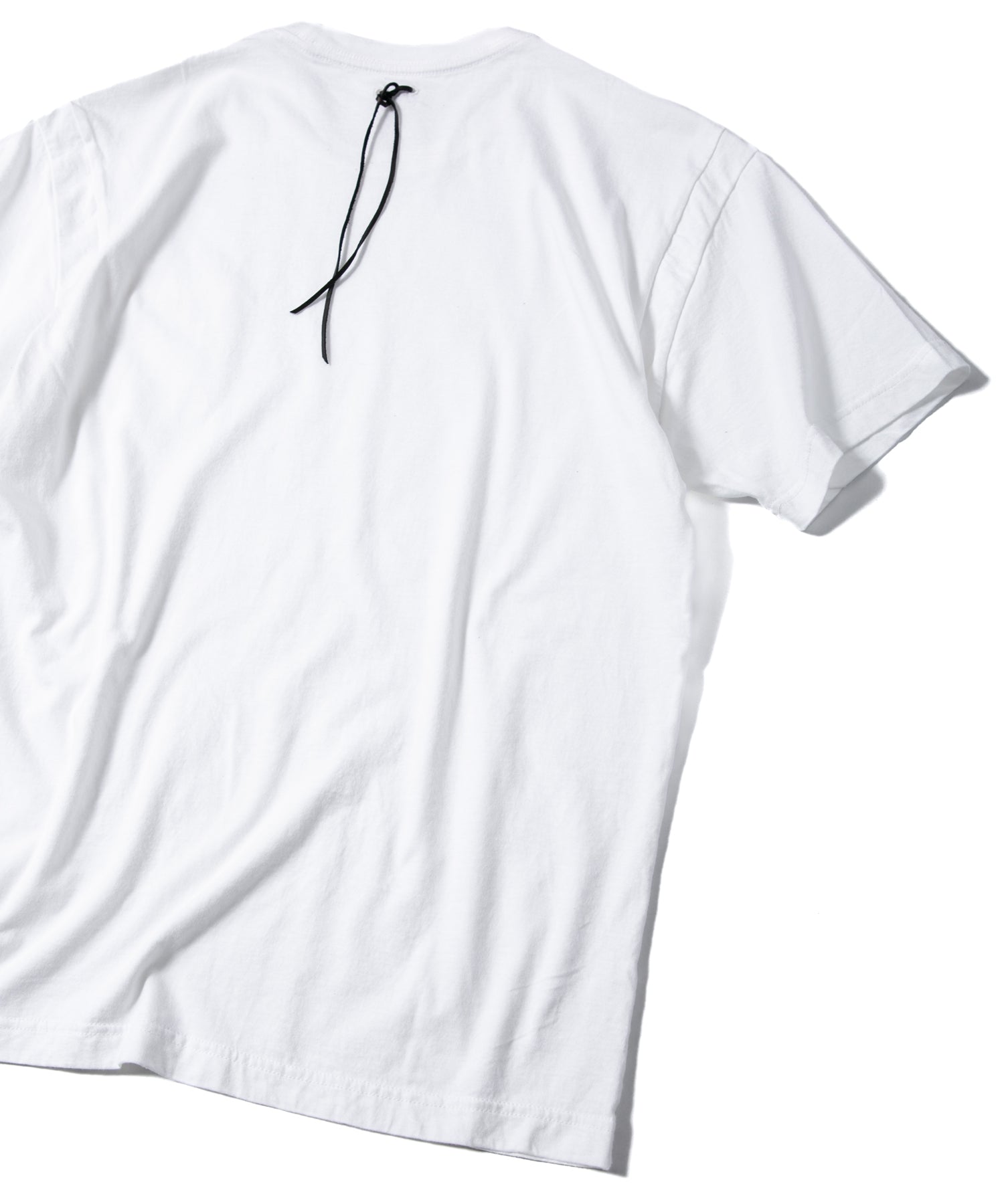 画像をギャラリービューアに読み込む, 30/-ナチュラルソフト天竺 胸ポケット クルーネック Tシャツ（ジャストフィット） - WHITE