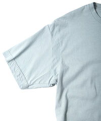 画像をギャラリービューアに読み込む, 30/-ナチュラルソフト天竺 胸ポケット クルーネック Tシャツ（ジャストフィット） - GRAY GREEN