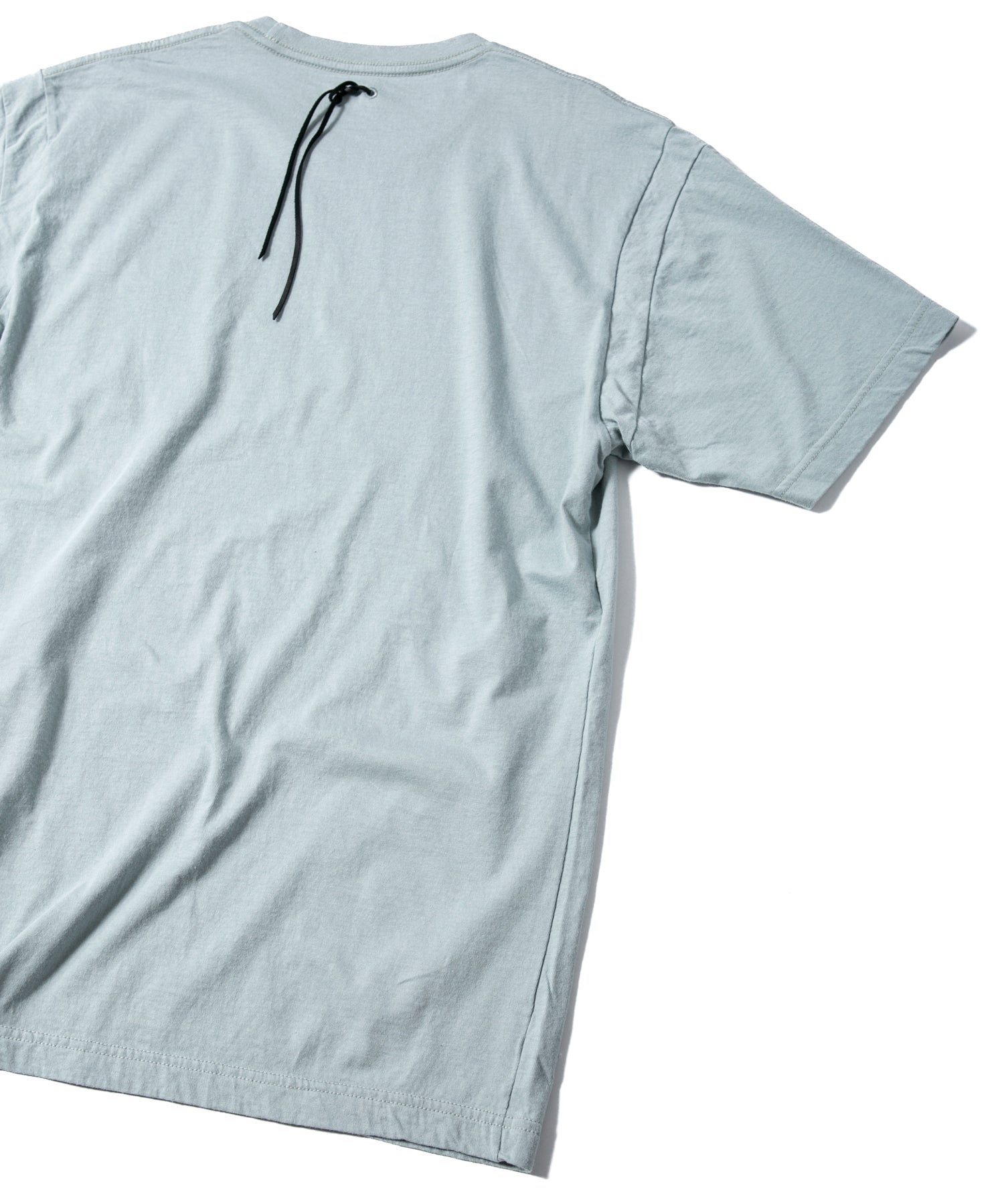 画像をギャラリービューアに読み込む, 30/-ナチュラルソフト天竺 胸ポケット クルーネック Tシャツ（ジャストフィット） - GRAY GREEN