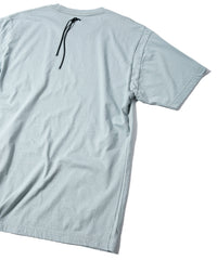 画像をギャラリービューアに読み込む, 30/-ナチュラルソフト天竺 胸ポケット クルーネック Tシャツ（ジャストフィット） - GRAY GREEN