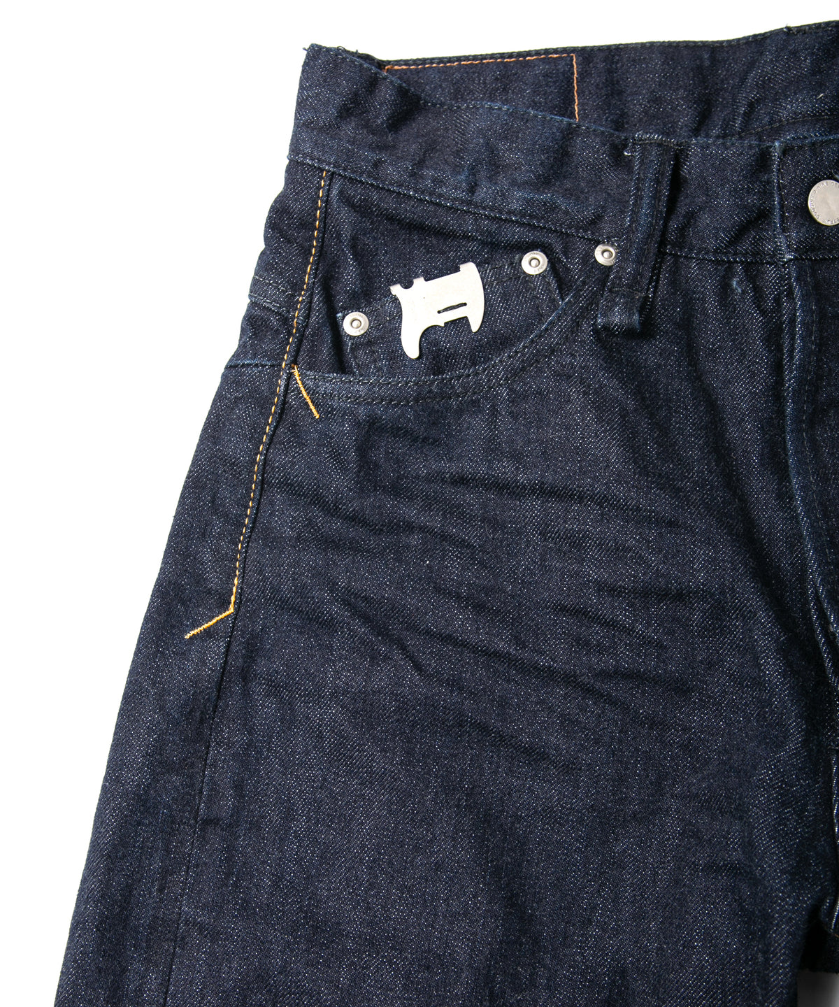 14oz Deep Blue Heavy Selvage Denim 1977 Regular Straight One-washed - INDIGO