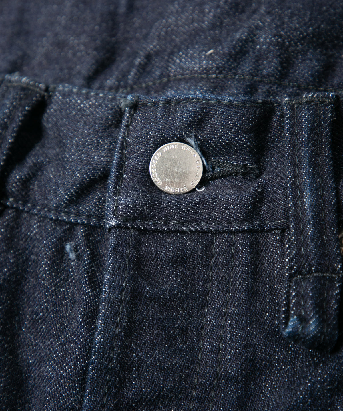 14oz Deep Blue Heavy Selvage Denim 1977 Regular Straight One-washed - INDIGO