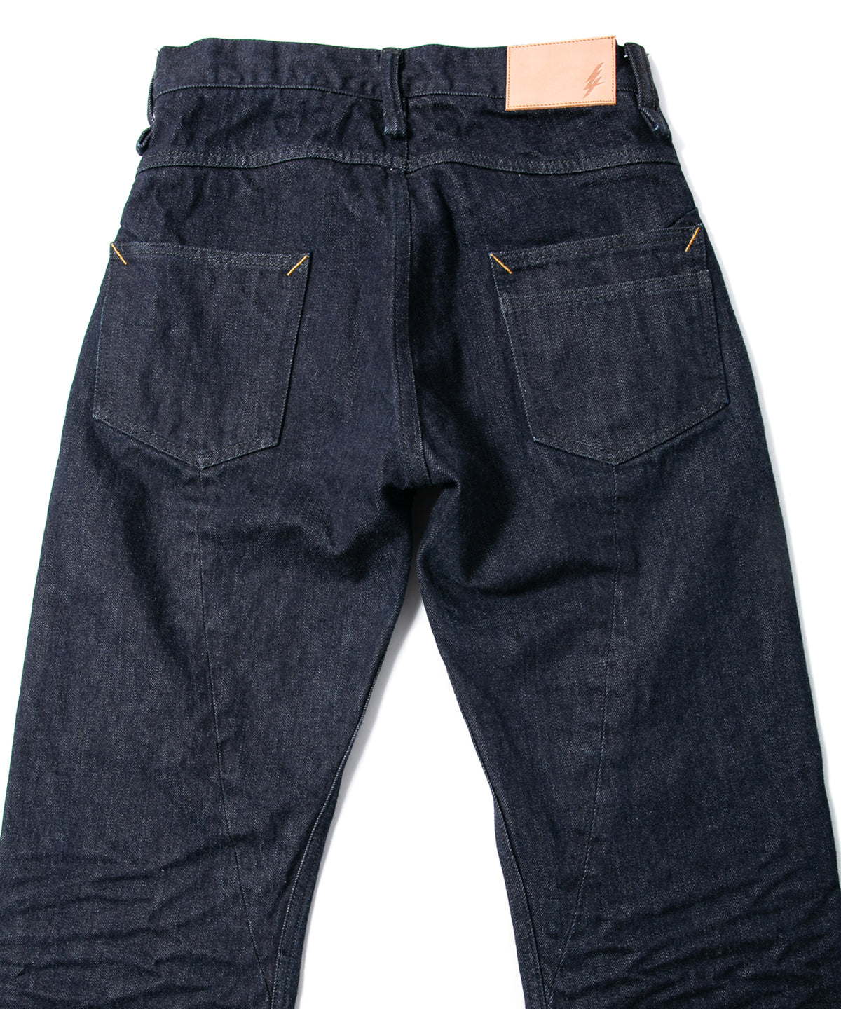 14oz Deep Blue Heavy Selvage Denim 1977 Regular Straight One-washed - INDIGO