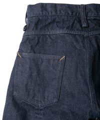 14oz Deep Blue Heavy Selvage Denim 1977 Regular Straight One-washed - INDIGO