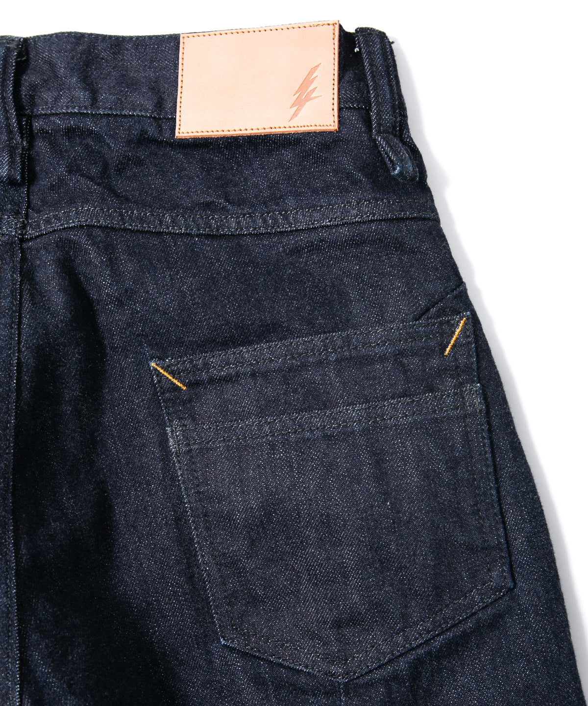 14oz Deep Blue Heavy Selvage Denim 1977 Regular Straight One-washed - INDIGO