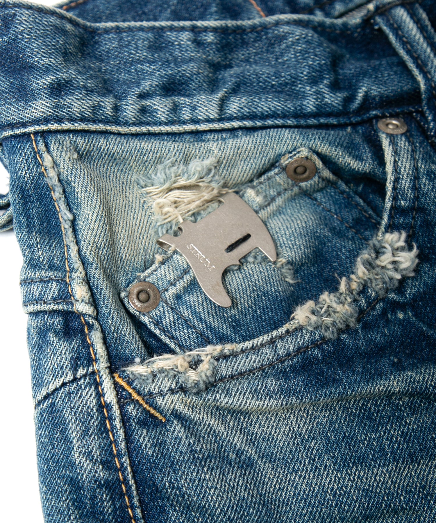 k*n様 supreme Regular Jean セルビッチダークブルー KEEP ON TRYING対象】14oz ディープブルー ヘビーセルヴィッチ デニム
