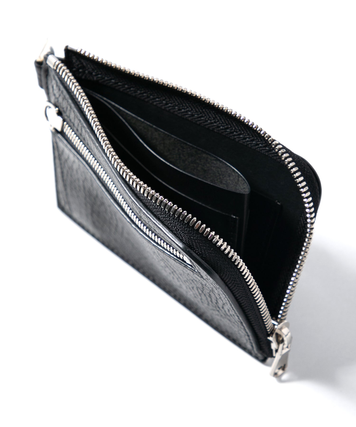 フルタンニン ピット鞣し シュリンク ステアハイド L ウォレット