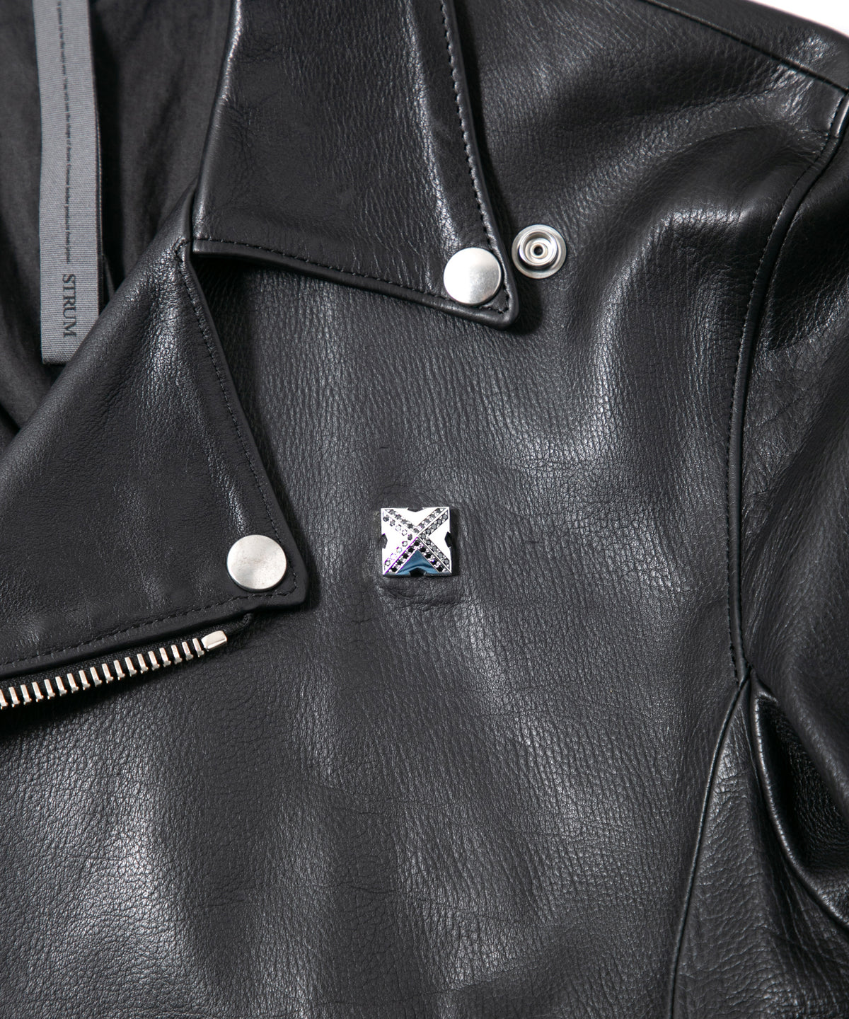 Snap Studs - SILVER x BLACK