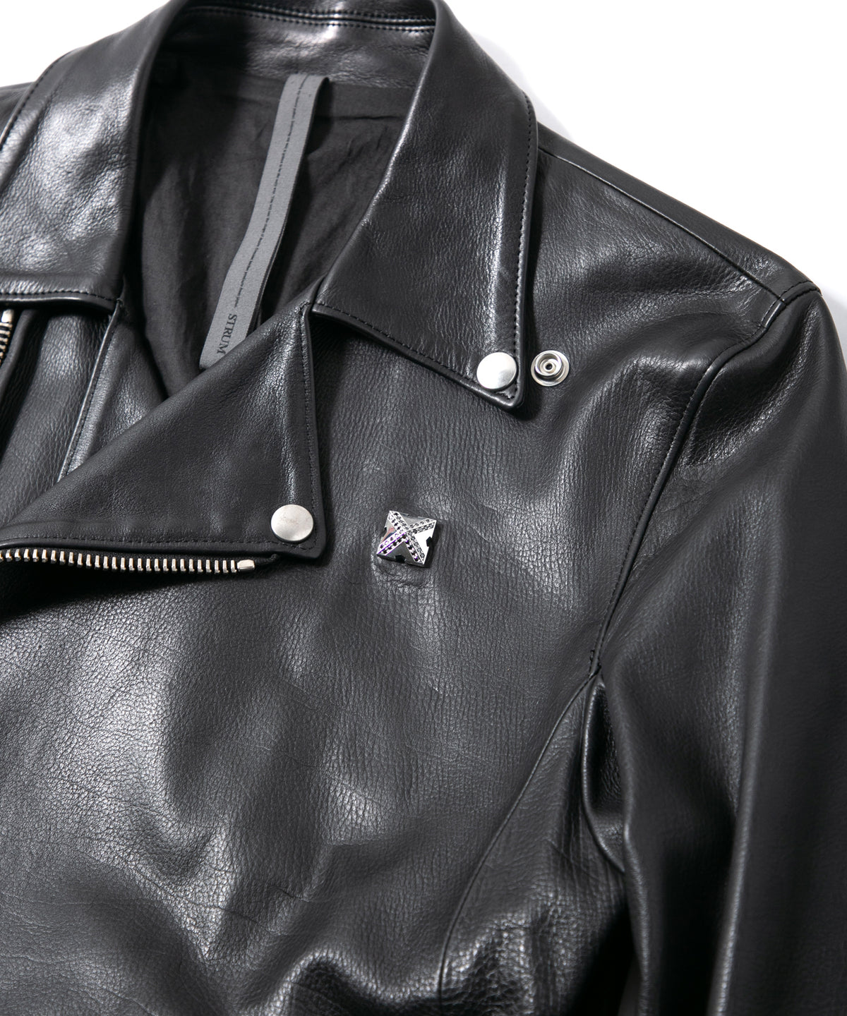 Snap Studs - SILVER x BLACK